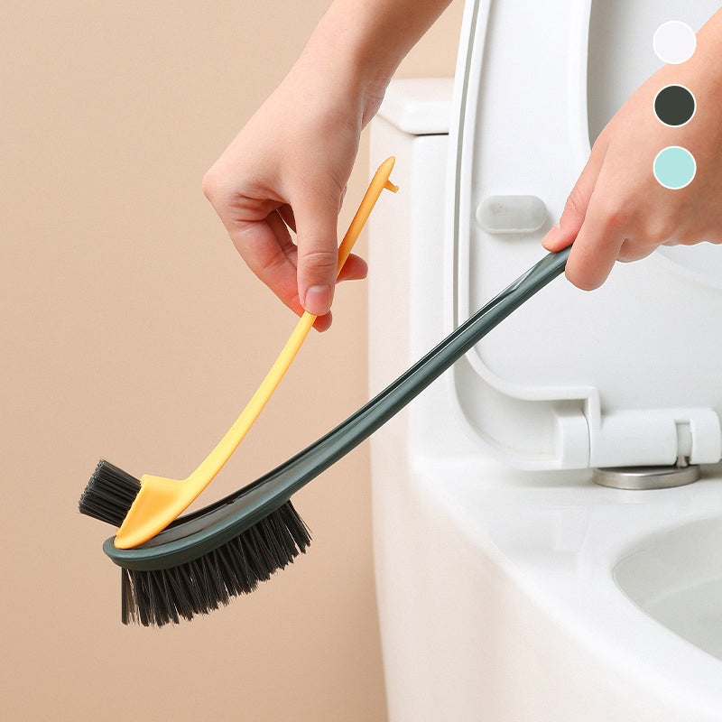 Double-sided Flocking Toilet Cleaning Brush