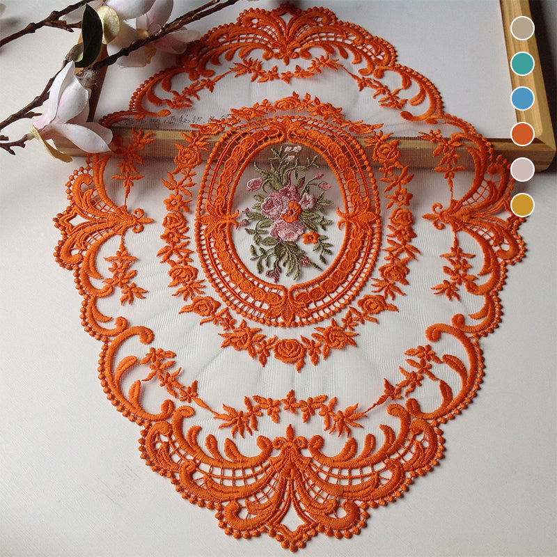 Handmade Crochet Lace Tablecloth Doilies