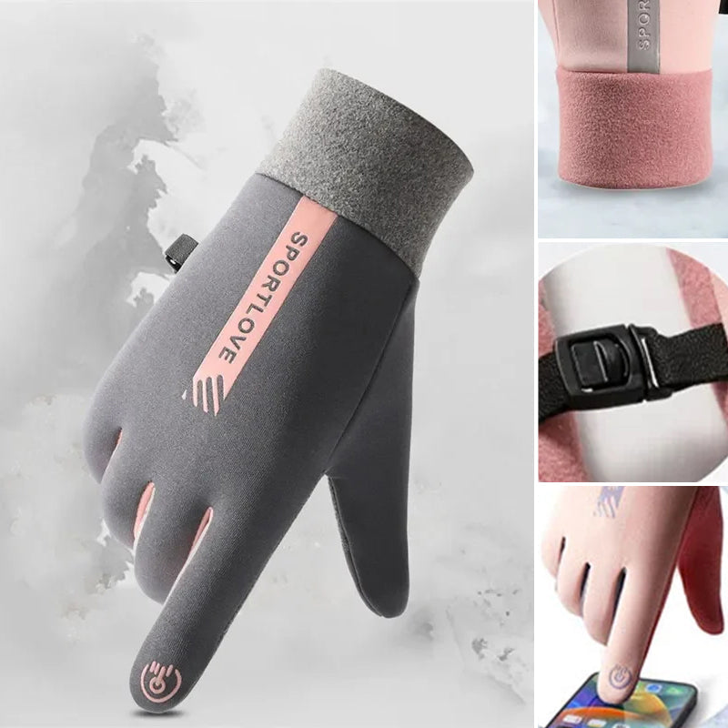 Winter Outdoor Touch Screen Thermal Gloves Unisex