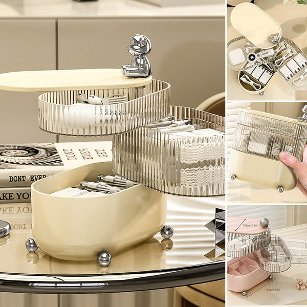 360° Rotation Desk Organizer