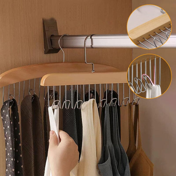 Multi Hook Seamless Clothes Storage Hanger Rack