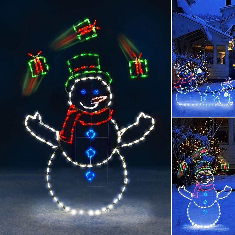 ⛄Playful Animated Snowball Light