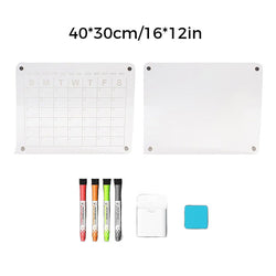 Magnetic Acrylic Calendar Board