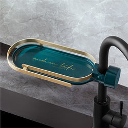 Faucet Drain Storage Rack