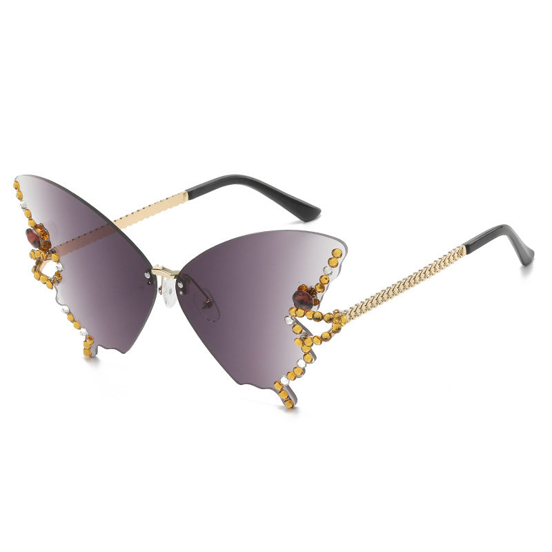 Diamond Butterfly Sunglasses