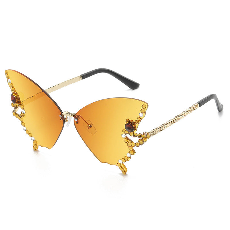 Diamond Butterfly Sunglasses