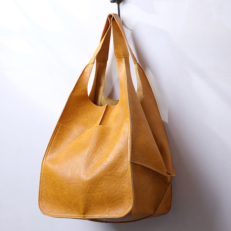 Women's Oversized Leather Tote